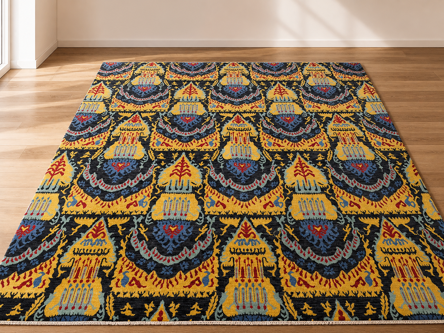 Colorful patterned area rug from the Diamond Rug Gallery collection