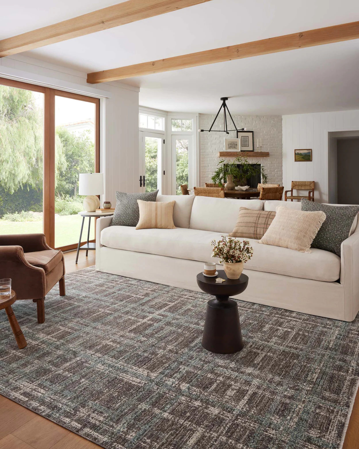 what size rug for living room